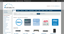 Desktop Screenshot of njbsales.com